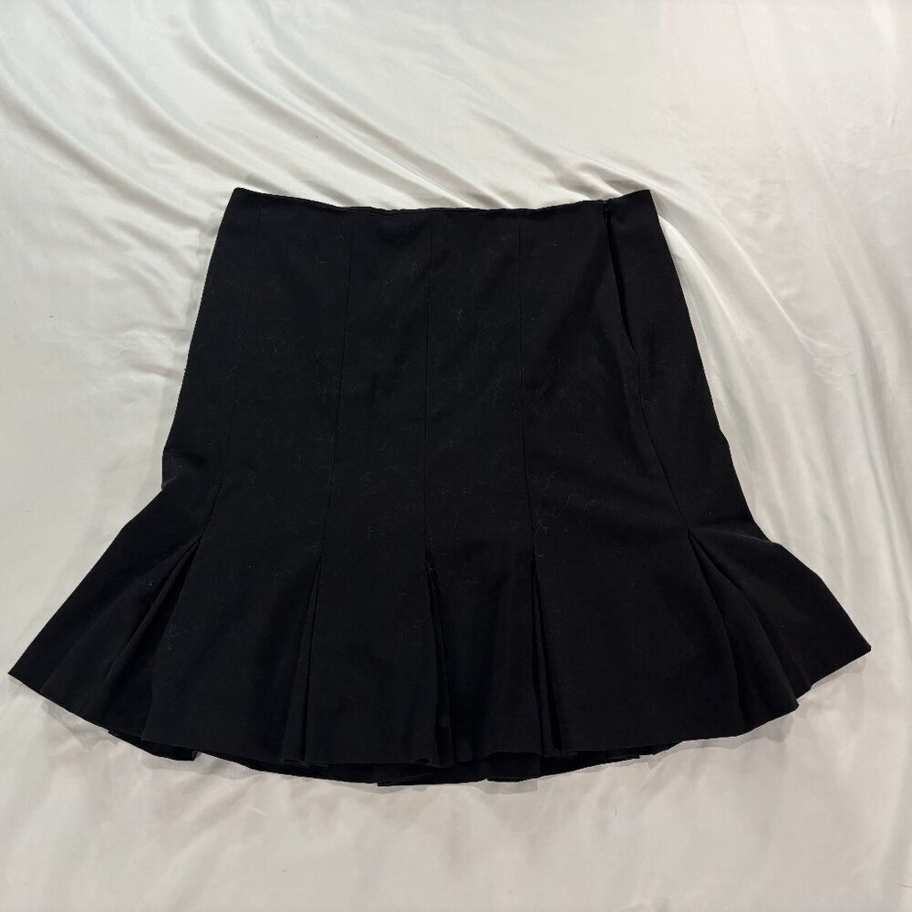 AB Studio Women Skirt Black Knee Length Fit & Flare            Lot O